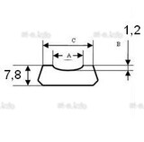 Плоские керамические подкладки С-27mm - st-e.info - Ноябрьск