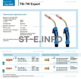 Горелка для полуавтоматической сварки TBi  7W Expert, длина 3 m. - st-e.info - Ноябрьск