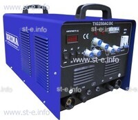Универсальная установка аргонно-дуговой сварки BRIMA TIG 250 (220) ac/dc - st-e.info - Ноябрьск