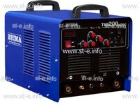 Универсальная установка аргонно-дуговой сварки BRIMA TIG 200 ac/dc - st-e.info - Ноябрьск