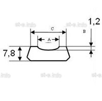 Плоские керамические подкладки С-27mm - st-e.info - Ноябрьск