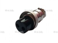Розетка кабельная GX16-2 - st-e.info - Ноябрьск