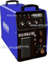 Сварочный полуавтомат инверторный одноблочный Brima MIG/MMA-160 - st-e.info - Ноябрьск