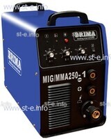 Сварочный инверторный полуавтомат BRIMA MIG/MMA 250-1 (220) - st-e.info - Ноябрьск