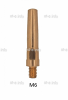 Наконечник М6*45*1,6 (для горелки qtb-500) Panasonic - st-e.info - Ноябрьск