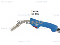 Горелка для полуавтоматической сварки TBi 250-blue-ESG, длина 5 метров - st-e.info - Ноябрьск