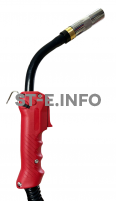 Сварочная горелка для полуавтомата QTB-600A разъем PNA (штырь), 3 метра - st-e.info - Ноябрьск