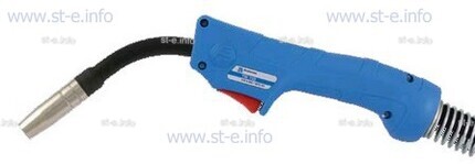 Горелка для полуавтоматической сварки TBi 250-DR-blue-ESG, со сменным поворотным корпусом, длина 3 метра - st-e.info - Ноябрьск