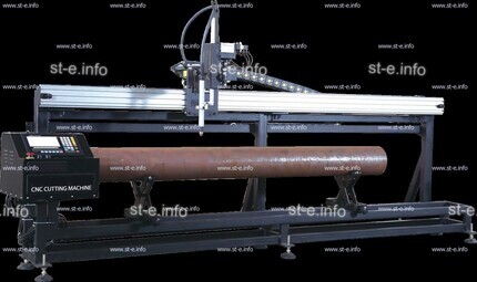 Комплекс координатной резки трубы ST-CUT-P250 - st-e.info - Ноябрьск