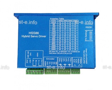 Гибридный серво драйвер HSS86 - st-e.info - Ноябрьск