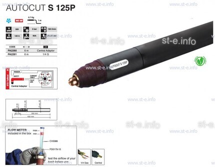 Плазмотрон для механизированной резки AUTOCUT S 125 P, 10 M - st-e.info - Ноябрьск