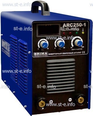 Сварочный аппарат Brima (инвертор) ARC-250-1 (380) - st-e.info - Ноябрьск