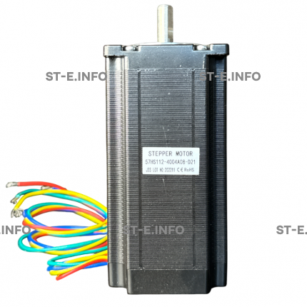 Двухфазный шаговый двигатель 57HS112-4004А08-D21 вал 8,0 мм - st-e.info - Ноябрьск