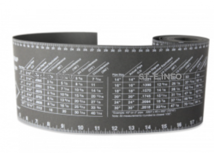 Лента для разметки труб 128mm*1830mm - st-e.info - Ноябрьск
