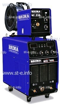 Сварочный инверторный полуавтомат Brima MIG-500 - st-e.info - Ноябрьск