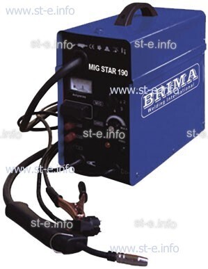 Сварочный полуавтомат инверторный одноблочный Brima MIGSTAR-190 - st-e.info - Ноябрьск