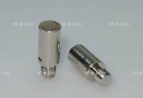 Электрод для плазмотрона ERGOCUT S25, ERGOCUT S25K, ERGOCUT S45 арт. PR0105 (короткий) - st-e.info - Ноябрьск