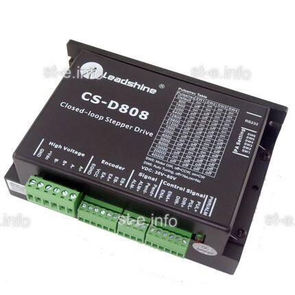  Серводрайвер шаговый CS-D808 Leadshine - st-e.info - Ноябрьск